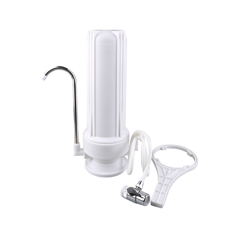 Rh-JK1 PET Single Counter Top Water Filter med slange og plet